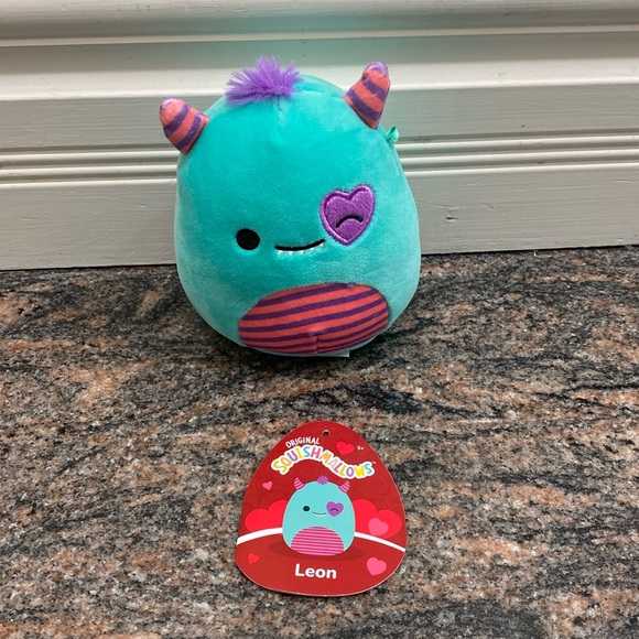 Squishmallows Leon Monster 5” - Picture 1 of 5